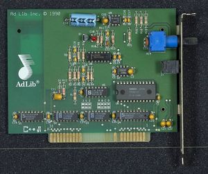 Curtis Electronics Adlib OPL2 Reproduction v1.3a Gold